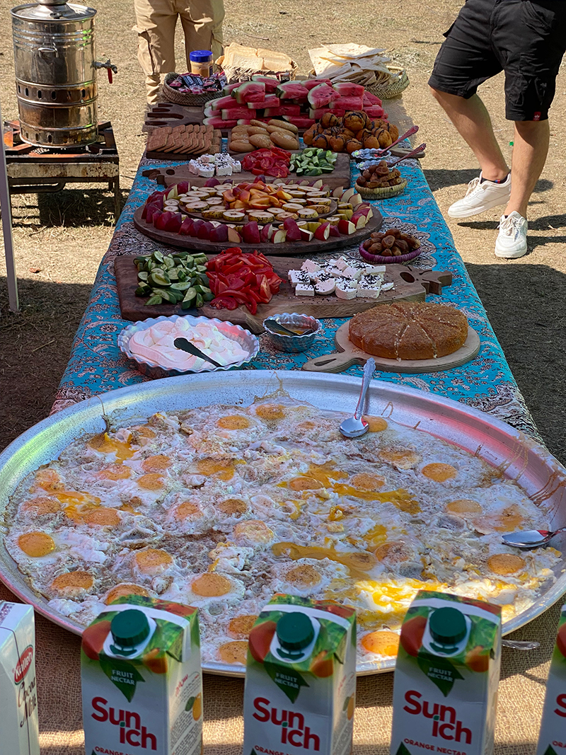 عذاهای گروه گردشگری شاهرود